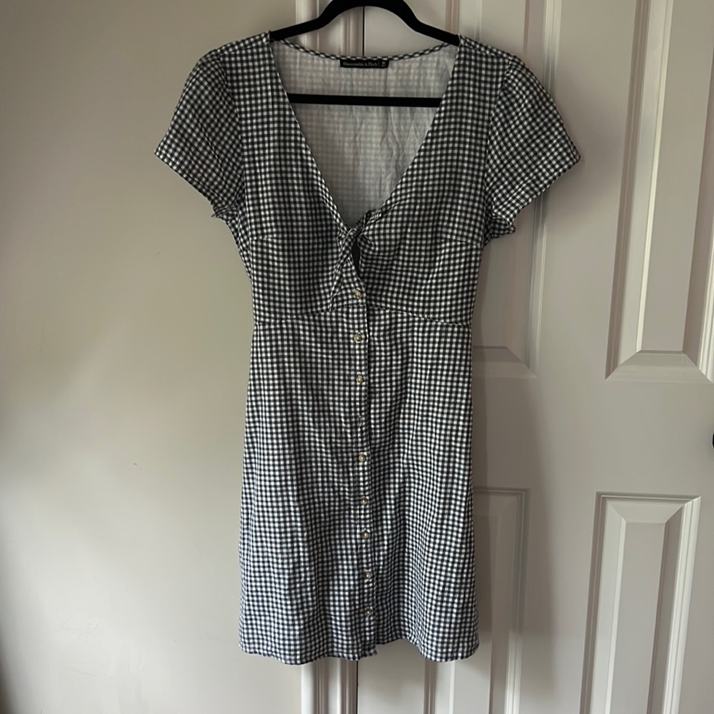 Abercrombie & Fitch Checkered Sundress